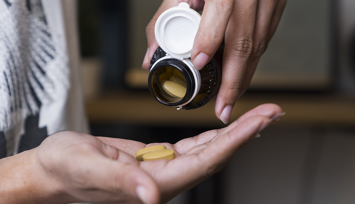 Getting pills out of a bottle