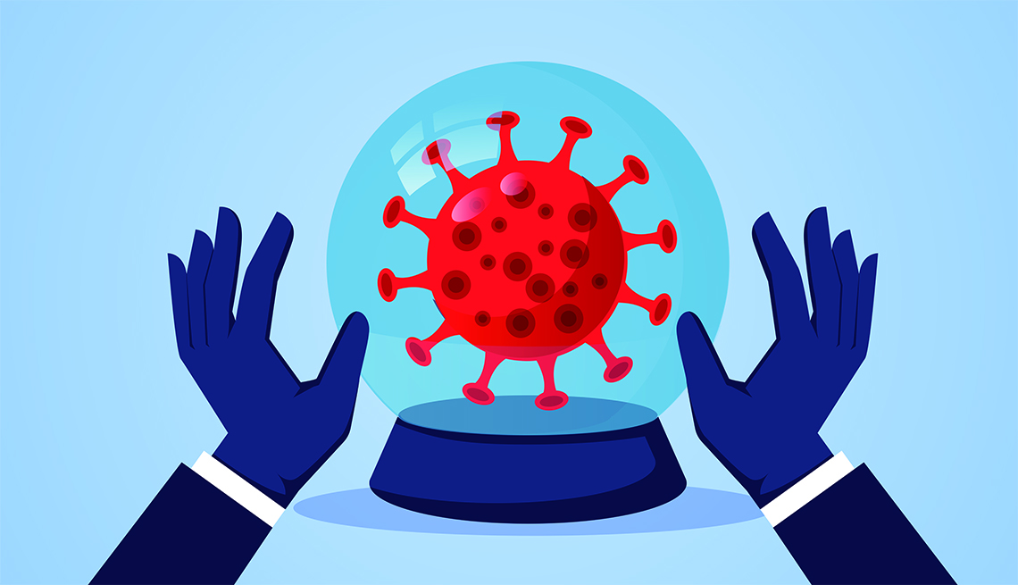 Coronavirus crystal ball