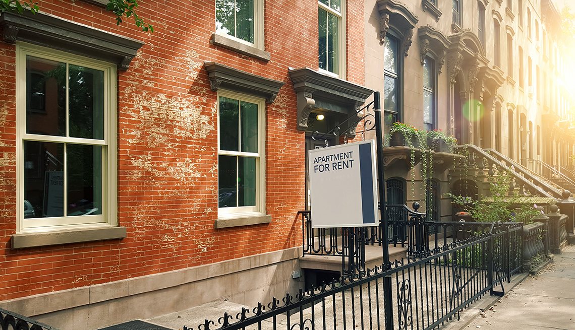 Elegant brownstones and townhouses in the Fort Greene area of Brooklyn, New York City